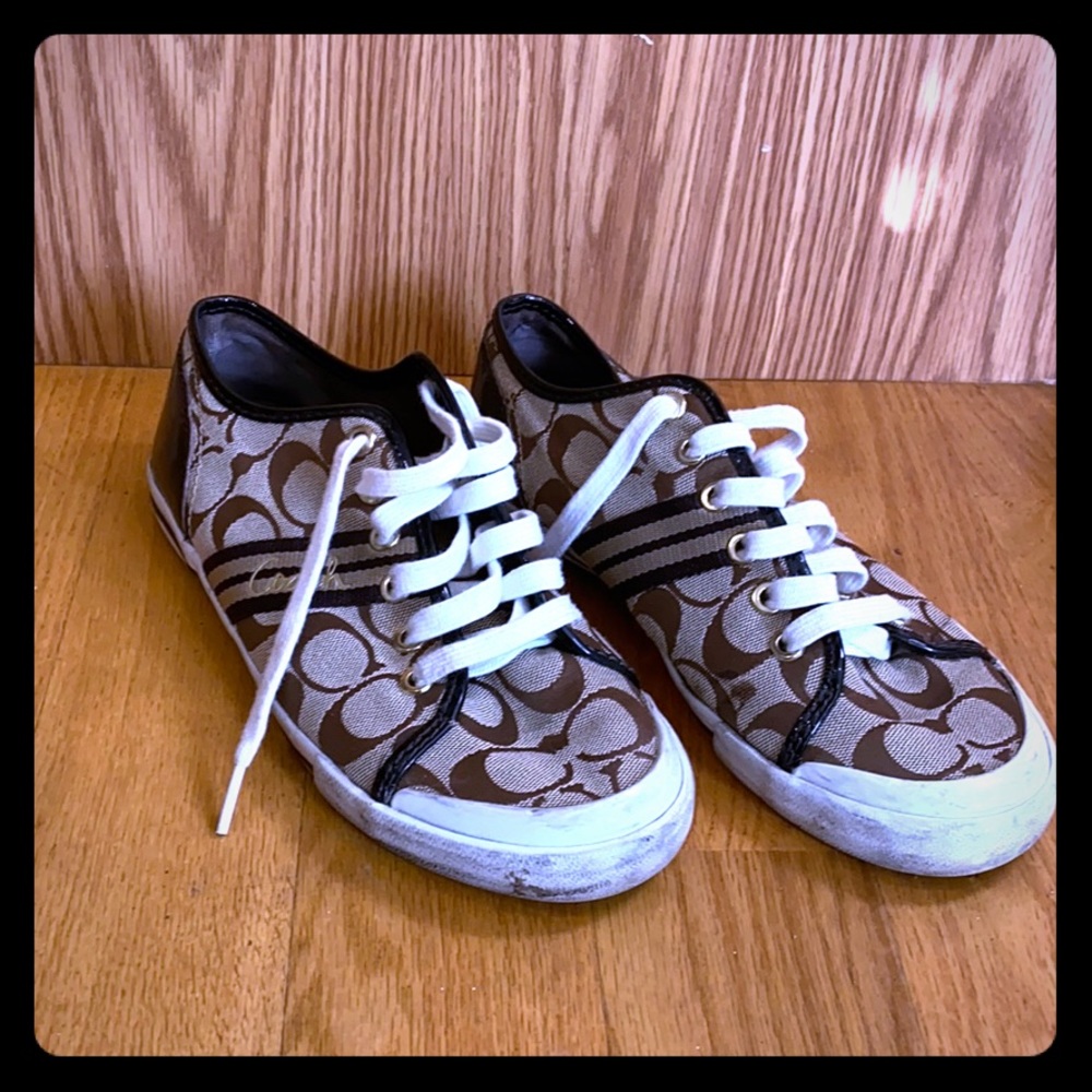 Coach flat sneakers